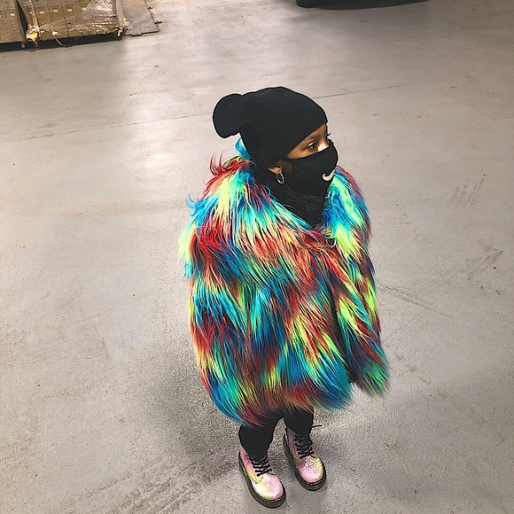 Multi colored jacket - Picture 1 of 6